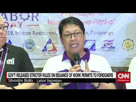 Gov't releases stricter rules on issuance of work permits to foreigner