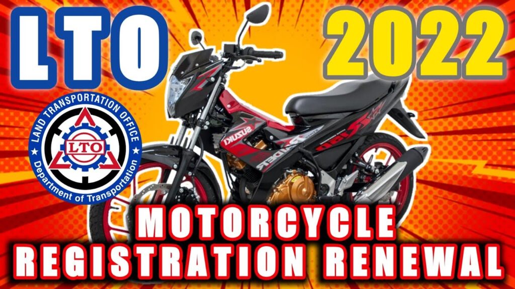 Motorcycle LTO renewal