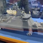 Philippine Navy Jose Rizal-class frigates at sea