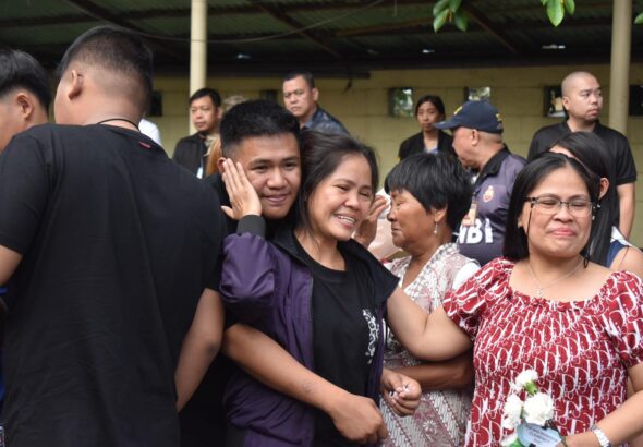 Mary Jane Veloso reunites with her sons in Manila Philippines
