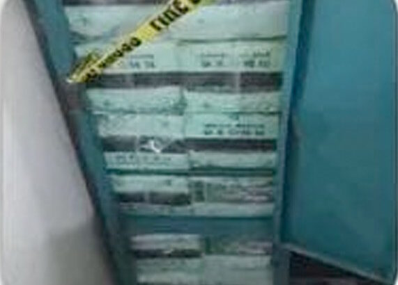 Evidence from a Metro Manila police drug enforcement operation