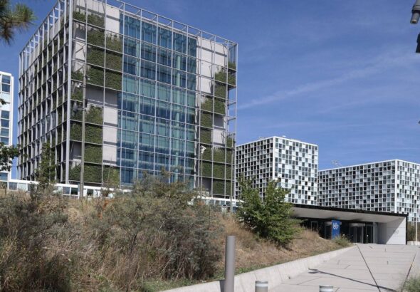 International Criminal Court building in The Hague, where Rodrigo Duterte's trial opens November 30, 2026