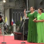 Vice President Sara Duterte at her June 19, 2022 oath-taking in Davao City